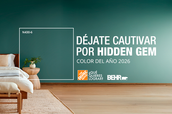 Dejate cautivar por HIDDEN GEM color del año
