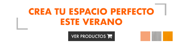 Crea tu espacio perfecto este verano