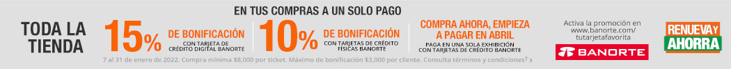 Promociones bancarias Banorte Renueva 2022