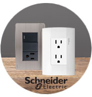 Placas, interruptores, dimmers y más