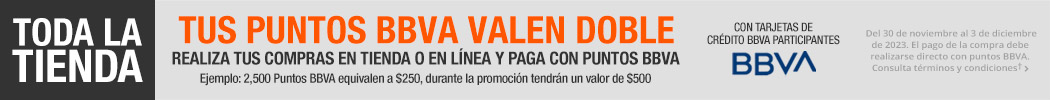 Banner Precios Bajos 2023 - BBVA - Tus puntos BBVA Valen Doble