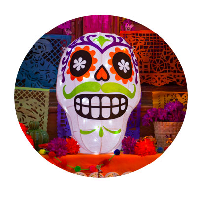 Estilo Día de Muertos