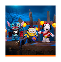 Peluches y cojines de Halloween