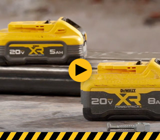 Conoce las baterías DEWALT XR