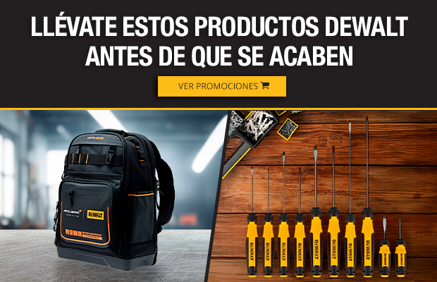 Llévate estos productos DEWALT antes de que se acaben