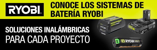 Conoce los sistemas de batería Ryobi