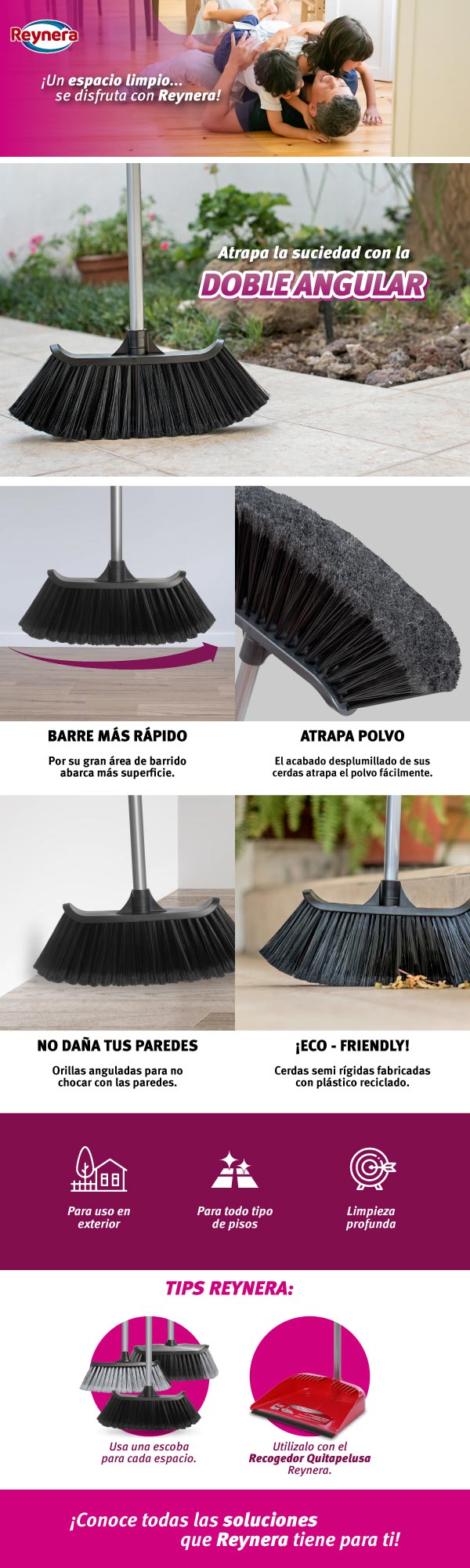 Escoba Uso Rudo Reynera