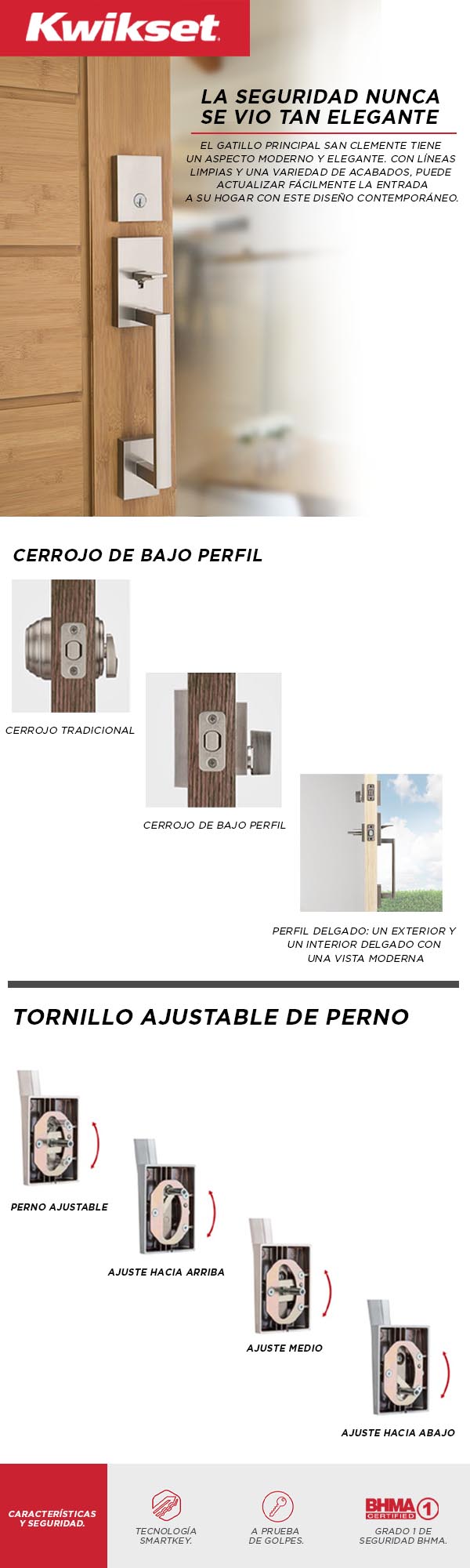 Gatillo Niquel Kwikset San Clemente