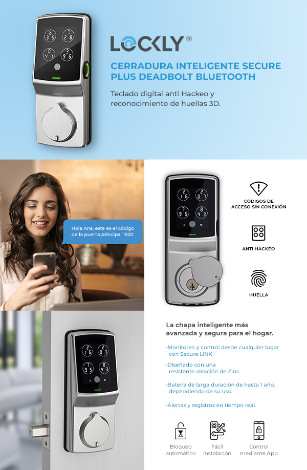 Cerradura Electrónica Lockly