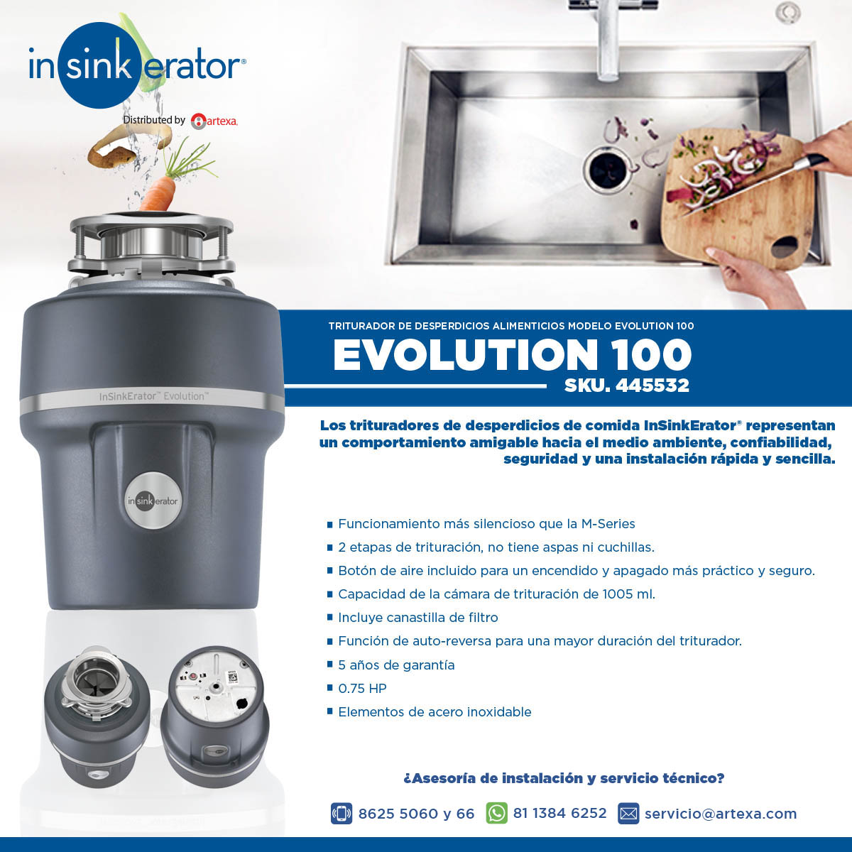triturador insinkerator 65