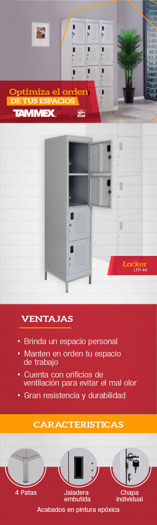 Locker Acero