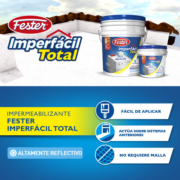 Impermeabilizante Blanco Imperfacil FESTER Home Depot México