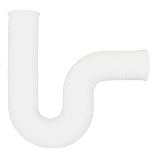 TRAMPA SUAVE PARA LAVABO PLÁSTICO 1 1/4 PULGADA BLANCO