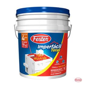 IMPERMEABILIZANTE IMPERFÁCIL TOTAL 4 AÑOS ROJO 19 L