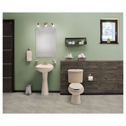 PAQUETE SANITARIO ECO DUAL HUESO / LAVABO HUESO | The Home Depot México