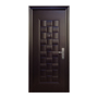 PUERTA SEGURIDAD LUXURY 95 CHOCOLATE IZQUIERDA