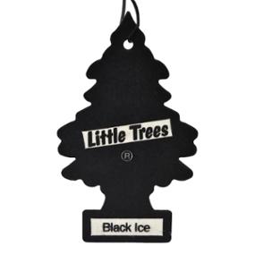 car freshner aromatizante black ice 5 gr negro little trees