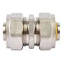 COPLE DE 1/2 X 1/2 PULGADA PLATA COFLEX