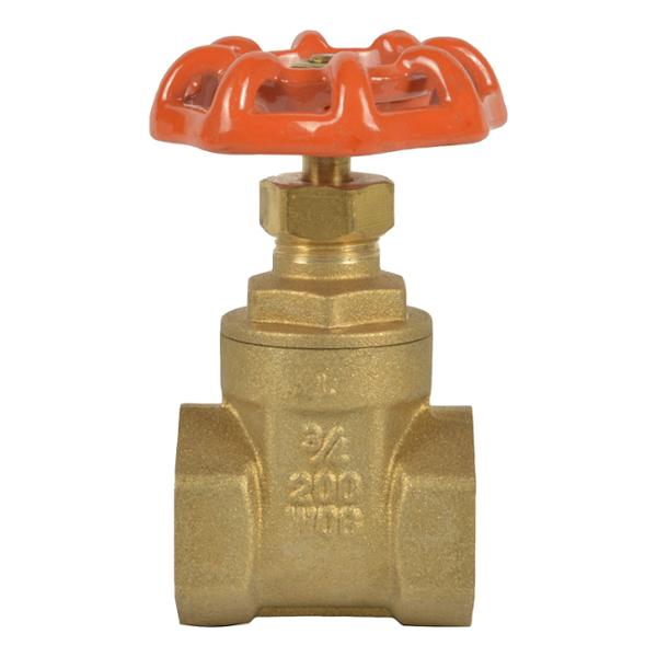 VÁLVULA DE COMPUERTA DE 3/4 DE PULGADA DORADO MUELLER