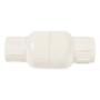 VÁLVULA CHECK CÉDULA 40 DE 1/2 PULGADA BLANCO MUELLER COMERCIAL