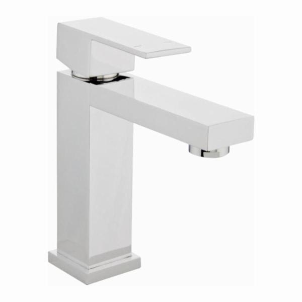 MONOMANDO CUADRADO CORTO PARA LAVABO CROMO