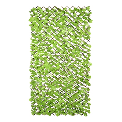 Planta artificial hoja grande Plástico Verde 900mm