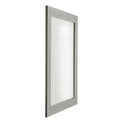 ESPEJO RECTANGULAR MARCO PLATA BLANCO 70 X 55 CM | The Home Depot México