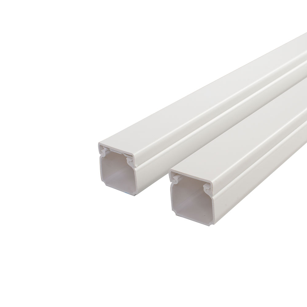 Canaleta para cables (2 m x 110 mm x 60 mm, Blanco)