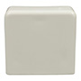 TAPA FINAL 2.5 X 2.5 CM BLANCO
