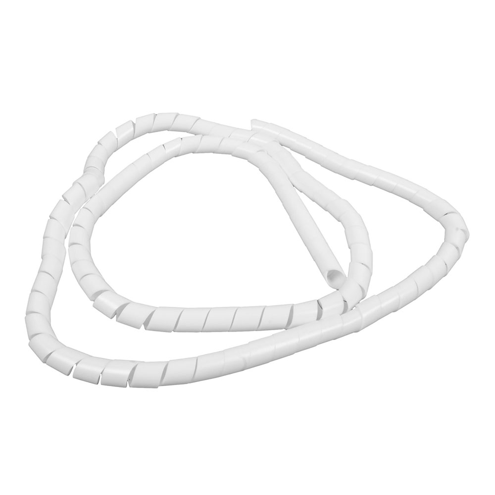 Espiral recoge cables blanca