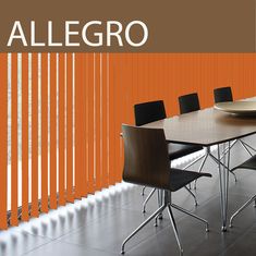 PERSIANA VERTICAL TELA 1.6X2M NARANJA