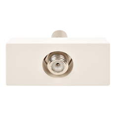 TOMA TV TIPO COAXIAL DE 1 MÓDULO BLANCO