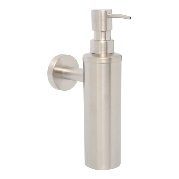 QTQZDD - Dispensador de jabón de cristal para baño, moderno dispensador de  jabón de manos decorativo con bomba de acero inoxidable a prueba de óxido
