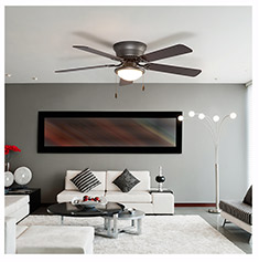 VENTILADOR DE TECHO HUGGER 52" HIERRO | The Home Depot México