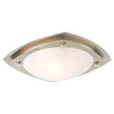 PLAFÓN ILUMINADO SOBREPONER FOCO E26 CIRCULAR 60 W BLANCO PARA INTERIOR