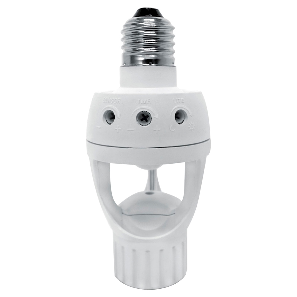 PORTALÁMPARAS CON SENSOR DE MOVIMIENTO BLANCO LLOYDS The Home Depot México PORTALÁMPARAS CON SENSOR DE MOVIMIENTO BLANCO LLOYDS The Home Depot México