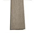 ZOCLO DE MADERA GRIS CLARO 5.8 X 240 CM