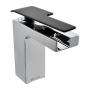 LLAVE MEZCLADORA PARA LAVABO MONOMANDO DE 14 X 4.7 X 13.3 CM LATÓN