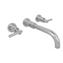 LLAVE MEZCLADORA DE BAÑO EN PARED JANNA 12 PULGADAS LATÓN