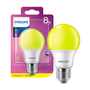 FOCO PHILIPS LED COLOR AMARILLO A19