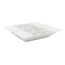 PLAFÓN ILUMINADO TECHO FOCO E26 CUADRADO 2X60 W BLANCO Y GRIS PARA INTERIOR