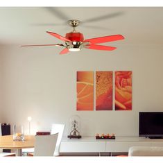 VENTILADOR LED NÍQUEL CEPILLADO 52" | The Home Depot México