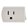 ADAPTADOR CON INTERRUPTOR ENCHUFABLE A TIERRA BLANCO LEVITON