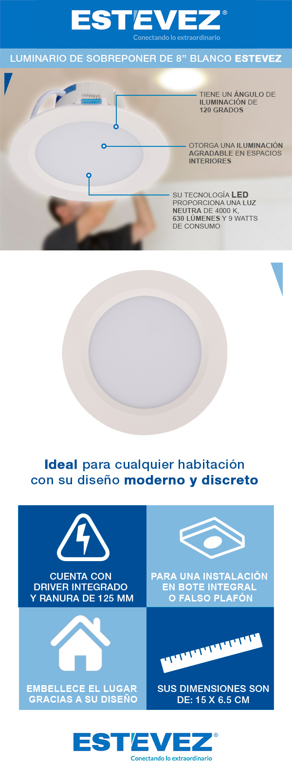 Lámpara LED Plafón techo sobreponer Mérida Cosmo sin foco color oro MQ –  Iluminación Cosmo