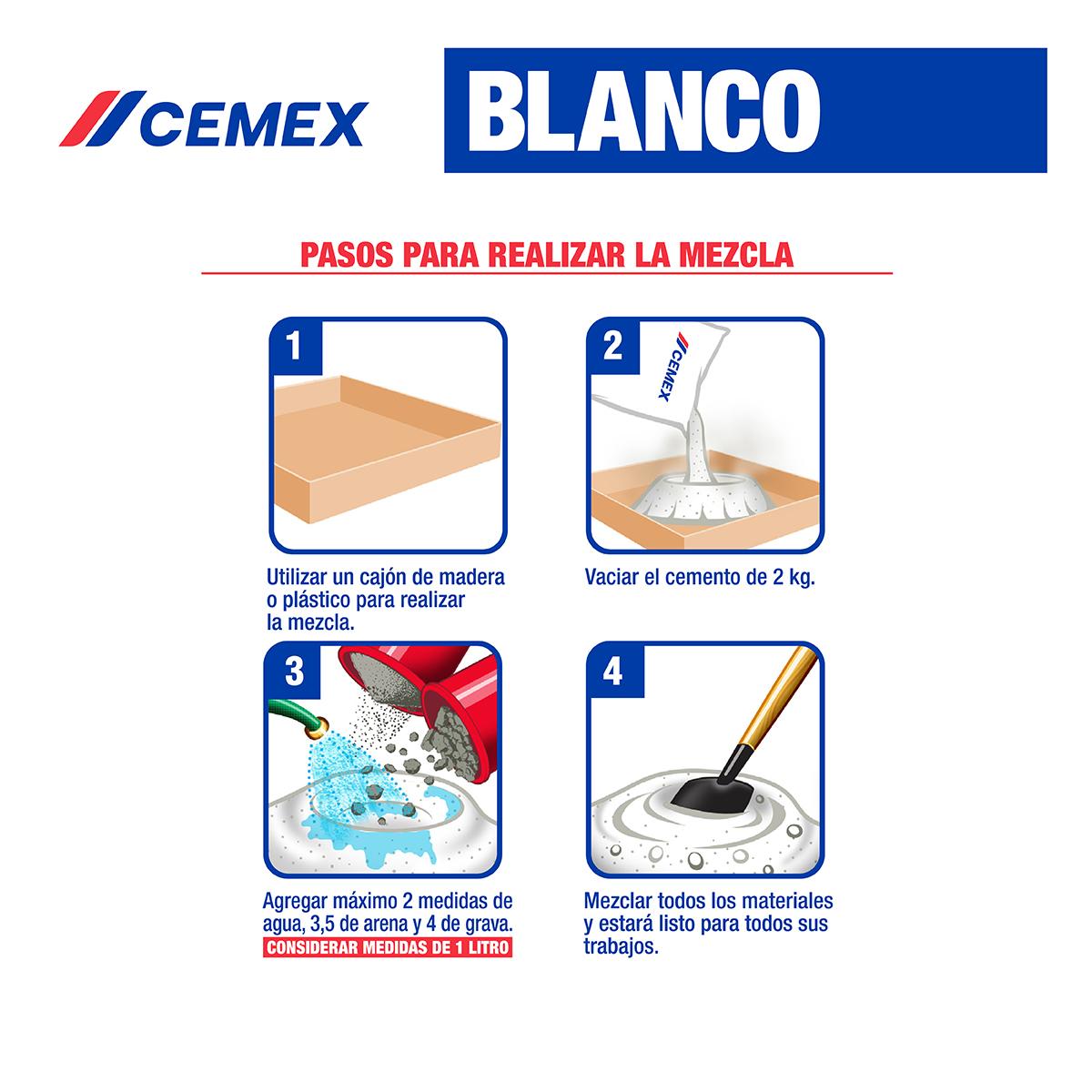 Venta de Cemento Blanco de calidad comprobada en México