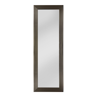 blanco LVSOMT Espejo de 160 x 40 cm de longitud completa,espejo pared y piso,espejo colgante,espejo cuerpo entero,espejo grande y alto aleación de aluminio enmarcado para dormitorio,sala de estar 