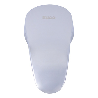 MANERAL MONOMANDO DE 4 PULGADAS PLATA RUGO