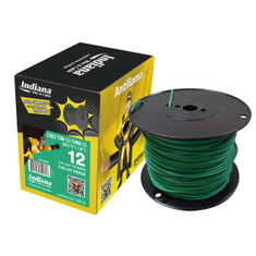 indiana cable thwls/thhw-ls calibre 12 verde 100 m indiana