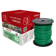 viakon cable thw-2-ls/thhw-ls calibre 10 verde 100 m viakon