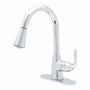 LLAVE MEZCLADORA MONOMANDO PARA COCINA VICENZA 39 X 26 X 31 CM GLACIER BAY